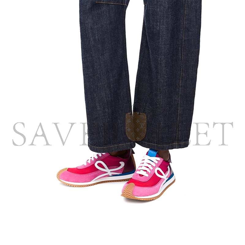 L0ew* flow runner 2.0 in nylon and suede llsr282x13-4864